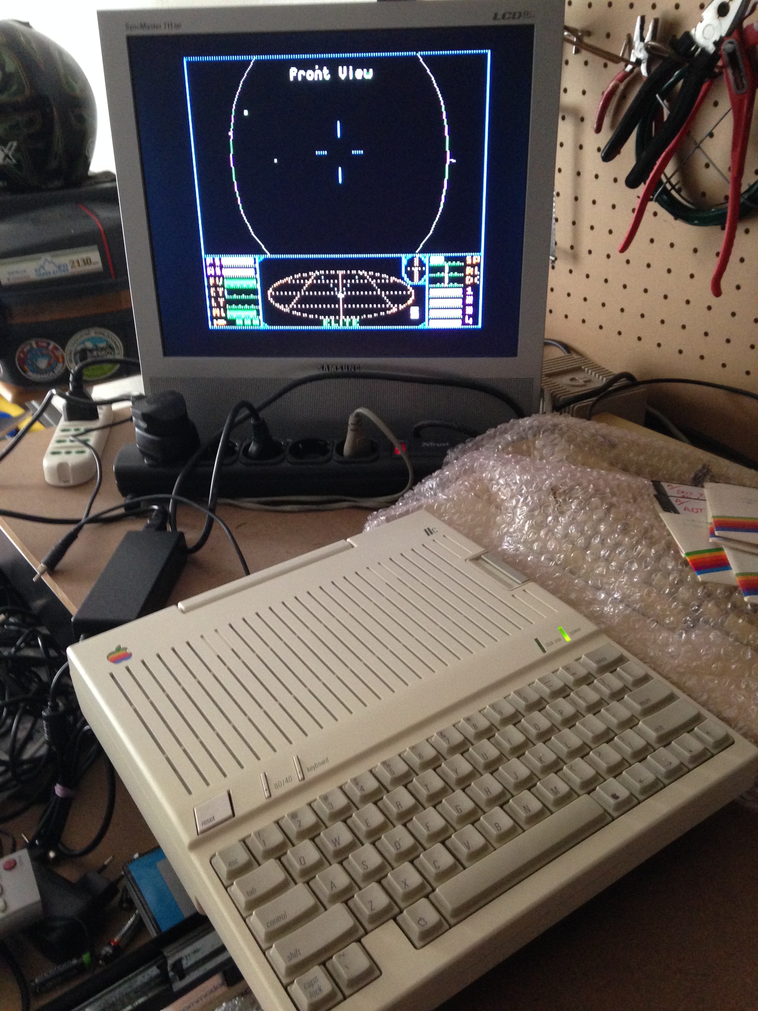 Elite su Apple IIc
