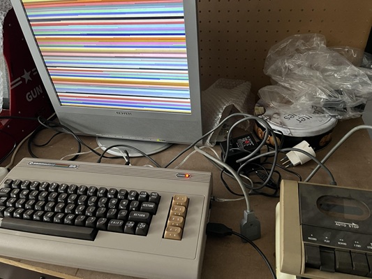 Caricamento software su cassetta da registratore Magnum